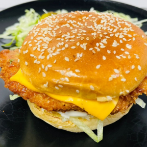 Butter Milk Chicken Burger - Meal