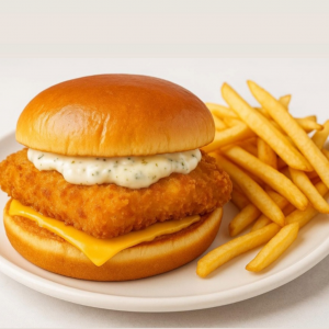 Fish Burger - Meal