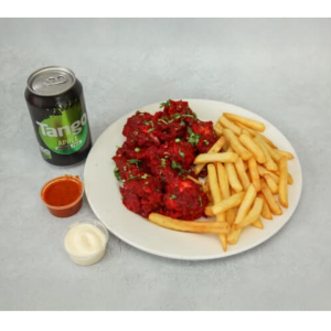 10x Fried Naga Wings - Meal