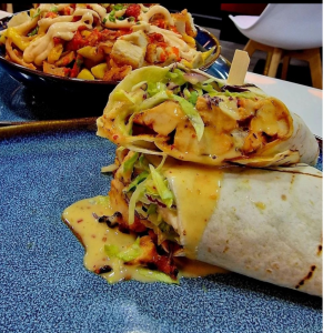 Chicken Peri Peri Wrap
